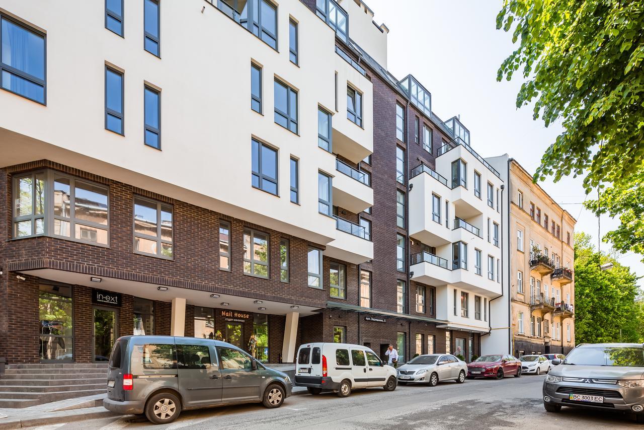 Central Park Apartments Lwów Zewnętrze zdjęcie
